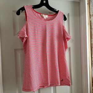 MK cold shoulder tee